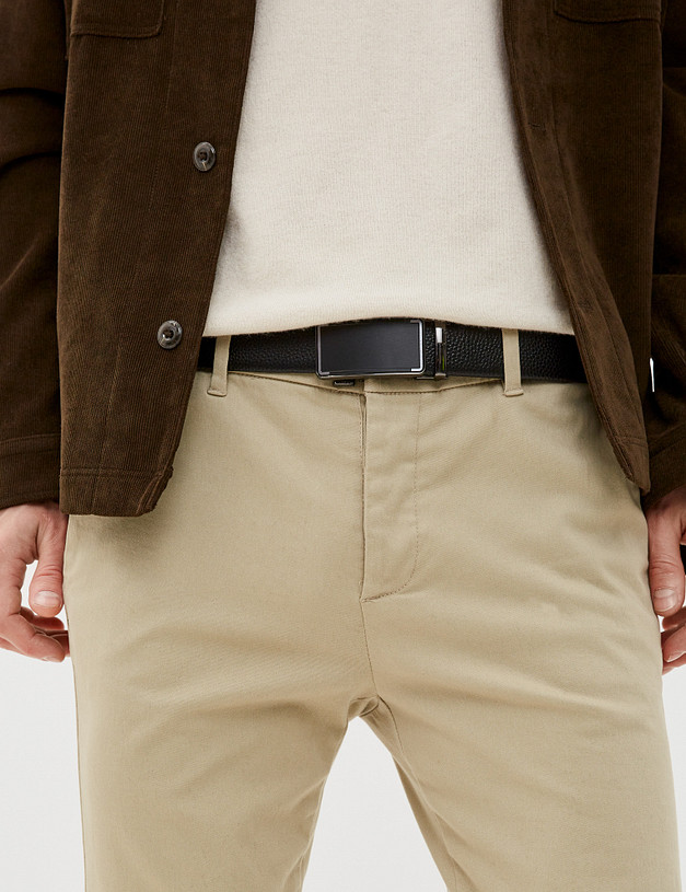 Мужской ремень из натуральной кожи MASCOTTE 727-0204-102 | ракурс 1