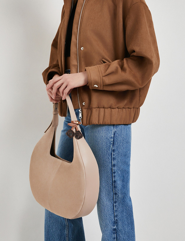 Коричневый женский брелок MASCOTTE 660-5134-609 | ракурс 1