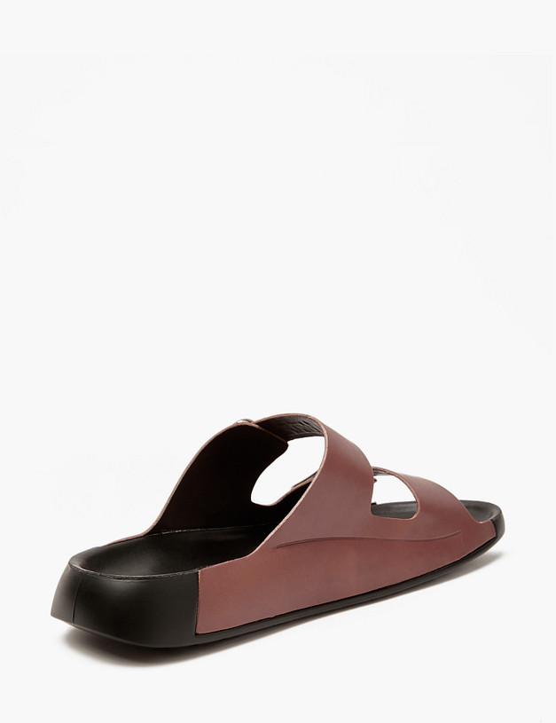 Коричневые мужские сабо MASCOTTE 128-413261-0109 | ракурс 4