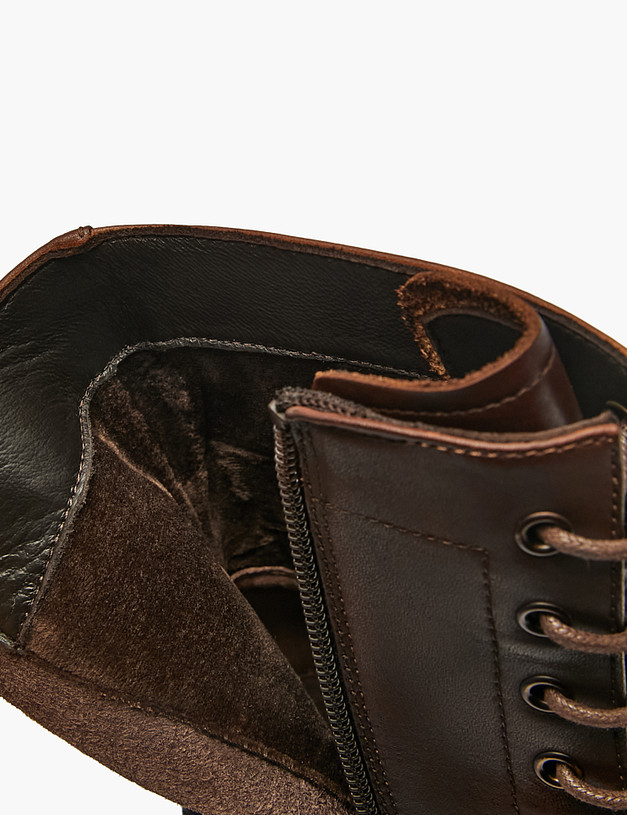 Коричневые женские ботинки MASCOTTE 58-526521-0109 | ракурс 6