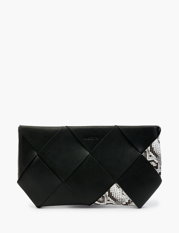Черный женский клатч MASCOTTE 658-2116-602 | ракурс 4