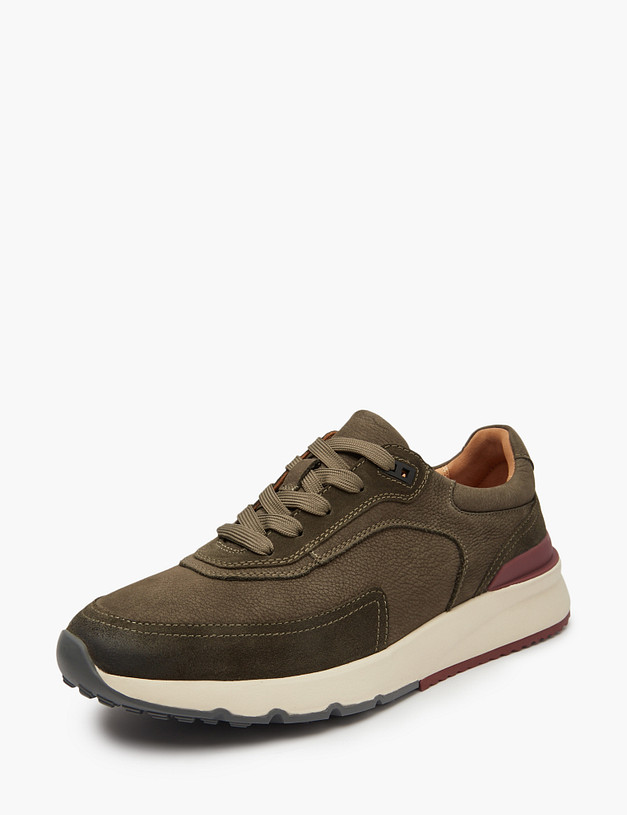 Мужские кроссовки цвета хаки MASCOTTE 22-5150612-0304 | ракурс 2 Мужские кроссовки цвета хаки MASCOTTE 22-5150612-0304 | ракурс 2