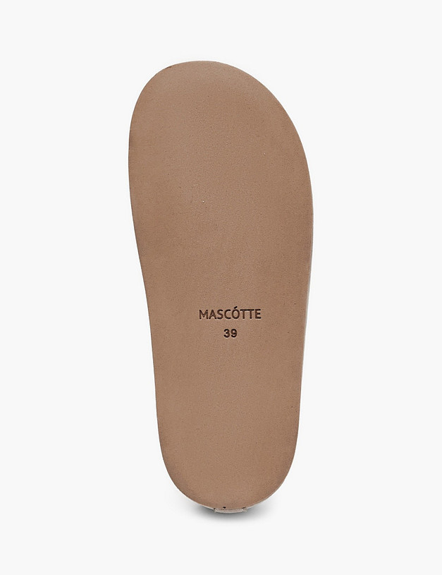 Бело-серые женские сабо MASCOTTE 78-613091-0301 | ракурс 5