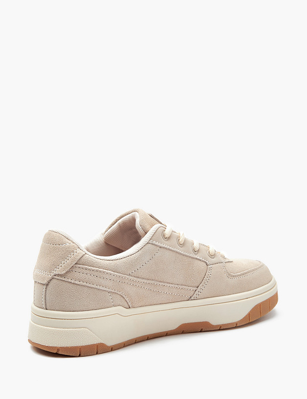 Бежевые женские кроссовки MASCOTTE 189-415721-0201 | ракурс 5 Бежевые женские кроссовки MASCOTTE 189-415721-0201 | ракурс 5