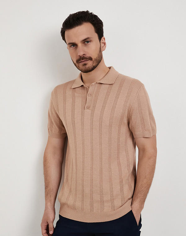 990-6104-2608 Джемпер мужской беж, Mascotte