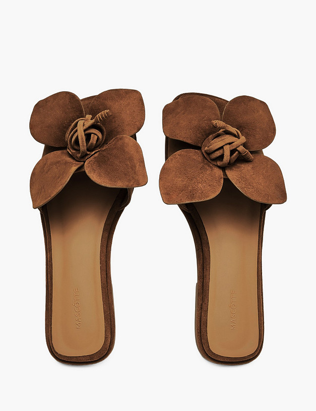 Рыжие женские сабо MASCOTTE 94-5164714-3667M | ракурс 4