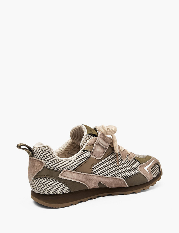 Серые детские кроссовки MASCOTTE 234-617421-0204 | ракурс 3