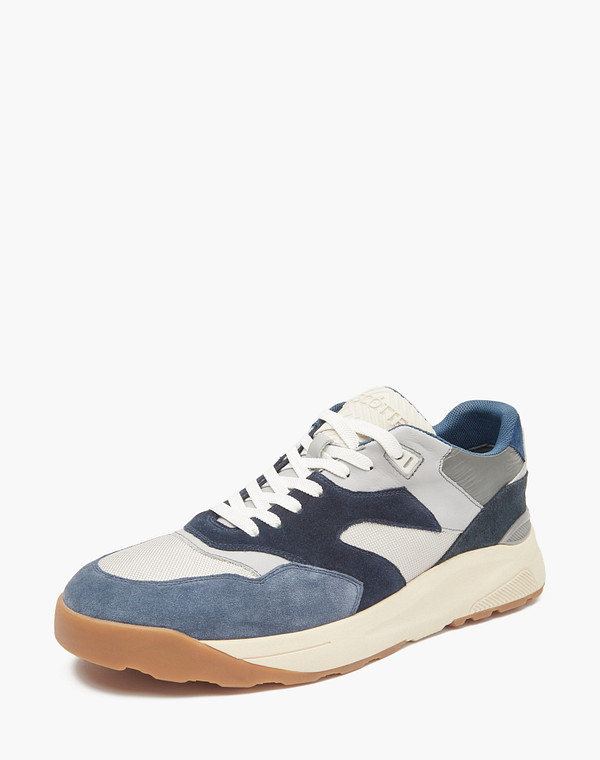 175-5130521-2261M Полуботинки для активного отдыха мужские велюр/текстиль-нат.кожа темн-синий-синий, Mascotte