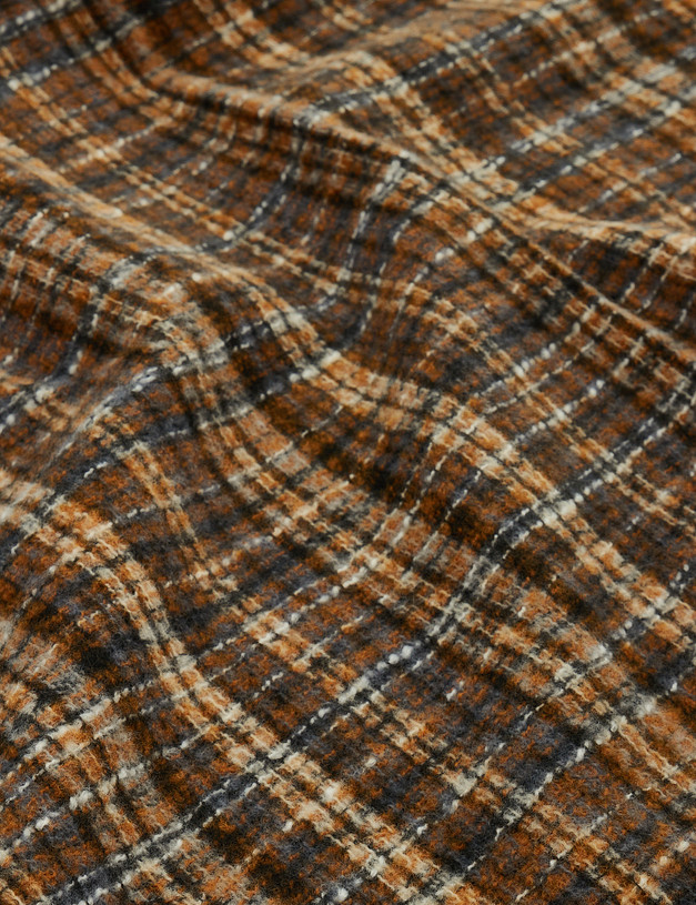 Коричневый женский шарф MASCOTTE 730-1217-7509 | ракурс 2