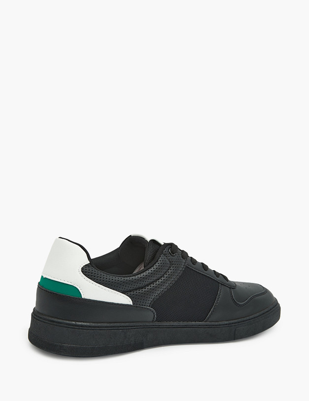 Черные мужские кроссовки MASCOTTE 18-310621-0602 | ракурс 4 Черные мужские кроссовки MASCOTTE 18-310621-0602 | ракурс 4