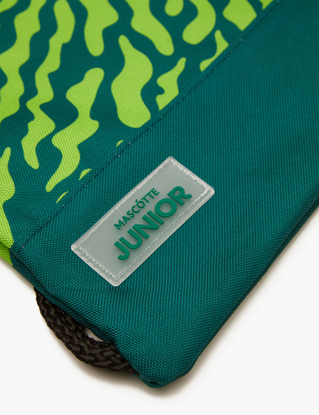 Зеленая сумка для сменной обуви MASCOTTE 877-4105-214 | ракурс 3