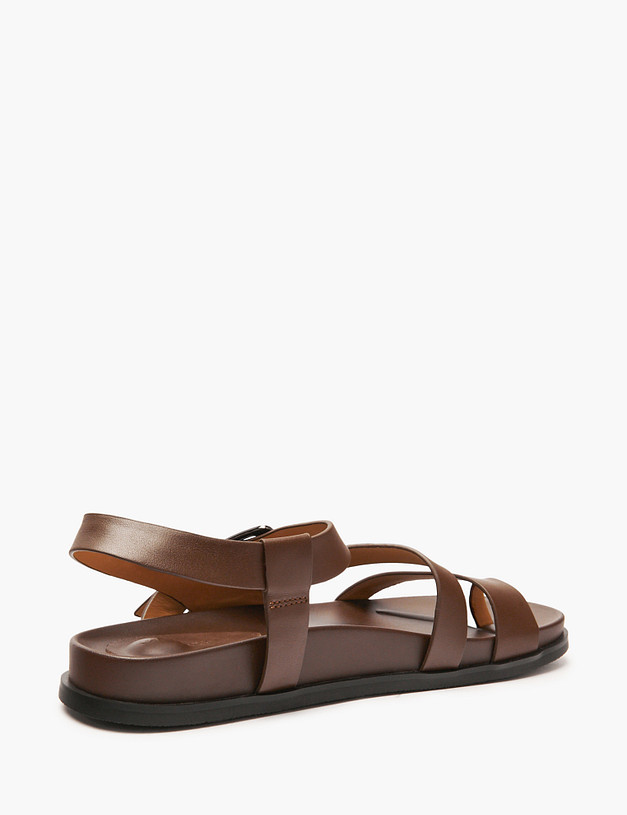 Коричневые женские сандалии MASCOTTE 100-516611-0109 | ракурс 6