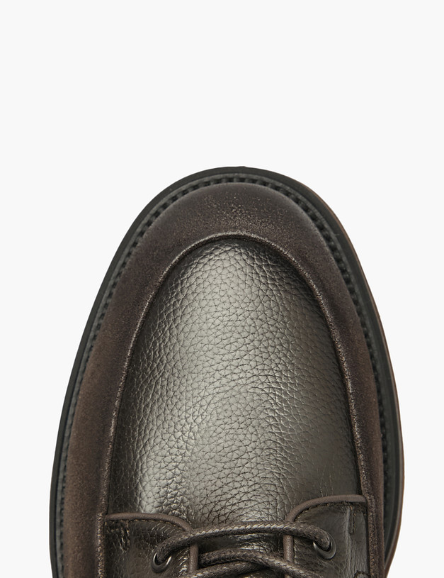 Оливковые мужские зимние ботинки MASCOTTE 22-522331-8155M | ракурс 6