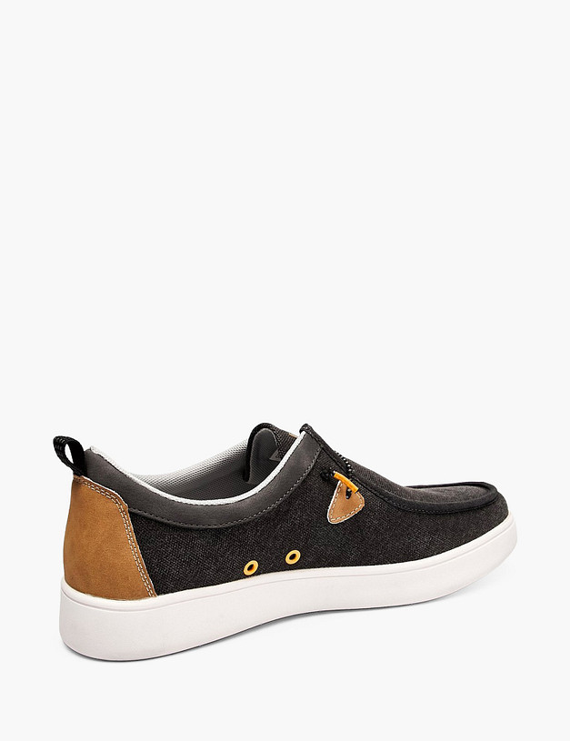 Серые мужские полуботинки MASCOTTE 98-6131321-0210 | ракурс 3