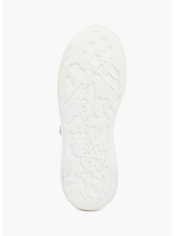 Белые женские кеды на высокой подошве MASCOTTE 234-211721-0606 | ракурс 6