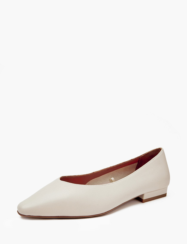 Молочные женские туфли MASCOTTE 234-410811-7115M | ракурс 2