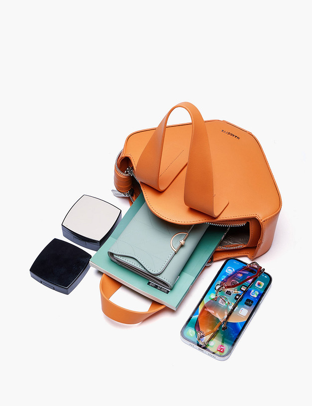 Оранжевая женская сумка MASCOTTE 660-4164-613 | ракурс 7