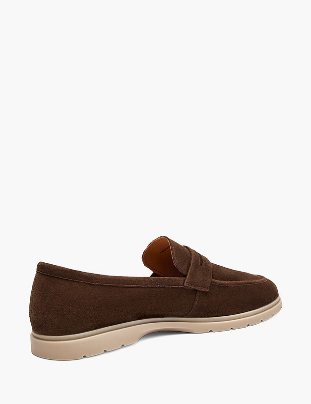 Коричневые мужские лоферы MASCOTTE 142-510821-0609 | ракурс 3