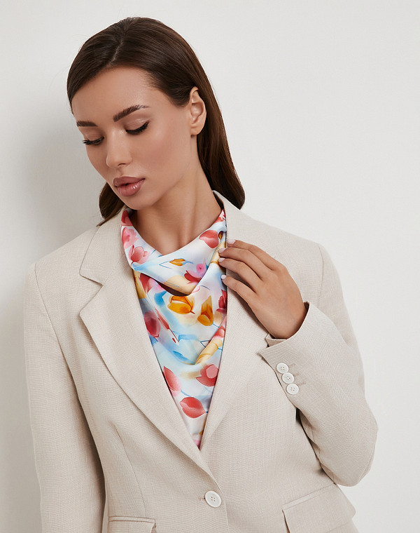 766-6107-2406 Платок женский розов, Mascotte