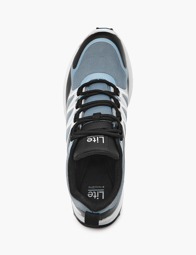 Синие мужские кроссовки MASCOTTE 156-510621-0203 | ракурс 4