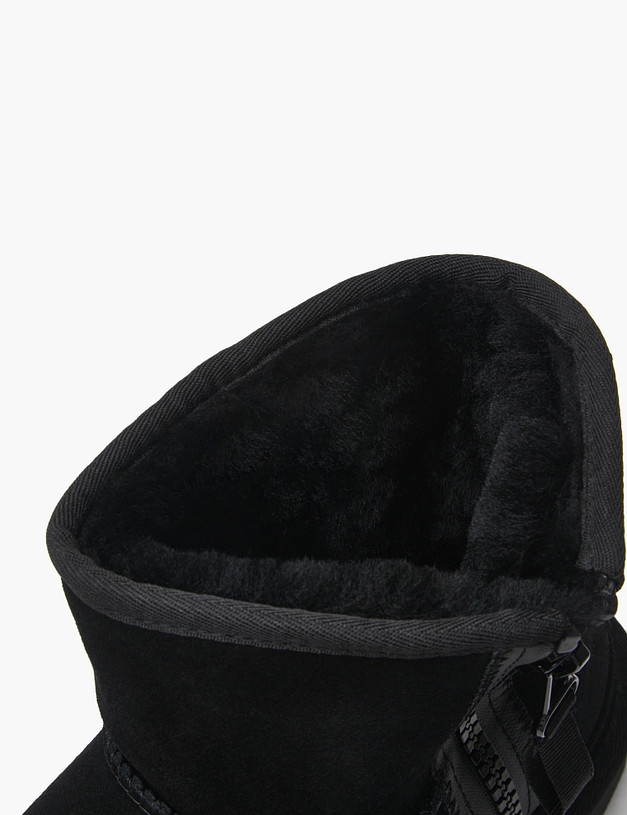 Черные мужские полусапоги MASCOTTE 234-426538-0202 | ракурс 8