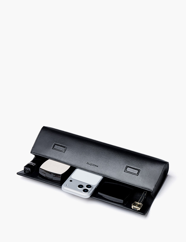 Черный женский клатч MASCOTTE 616-6101-602 | ракурс 5