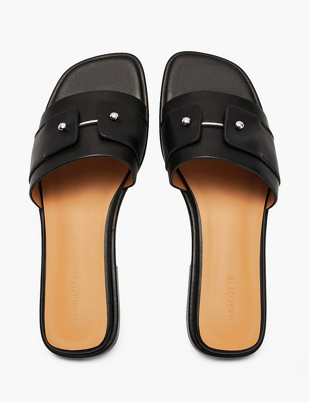 Черные женские сабо MASCOTTE 94-5164711-7100M | ракурс 4