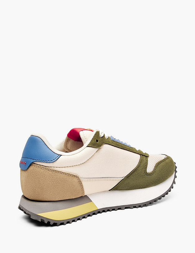 Молочные женские кроссовки MASCOTTE 181-512421-0208 | ракурс 3