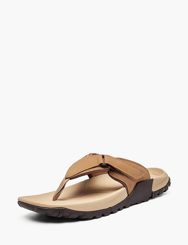 Коричневые мужские сабо MASCOTTE 151-610921-0608 | ракурс 2