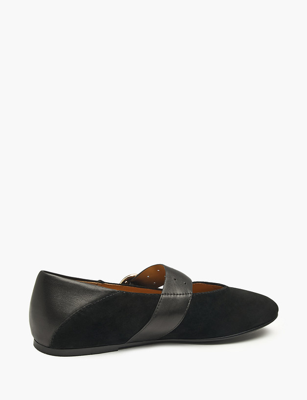 Черные женские туфли Мэри Джейн MASCOTTE 15-5260815-3605M | ракурс 3