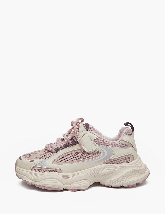 Розовые кроссовки для девочек MASCOTTE 234-511521-0206 | ракурс 1 Розовые кроссовки для девочек MASCOTTE 234-511521-0206 | ракурс 1