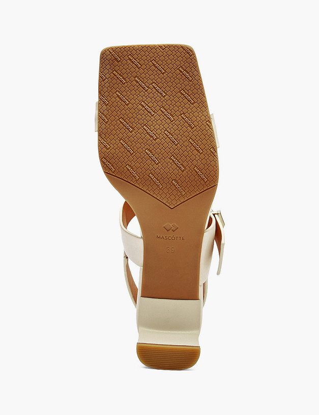 Бежевые женские босоножки MASCOTTE 94-612111-1004M | ракурс 5
