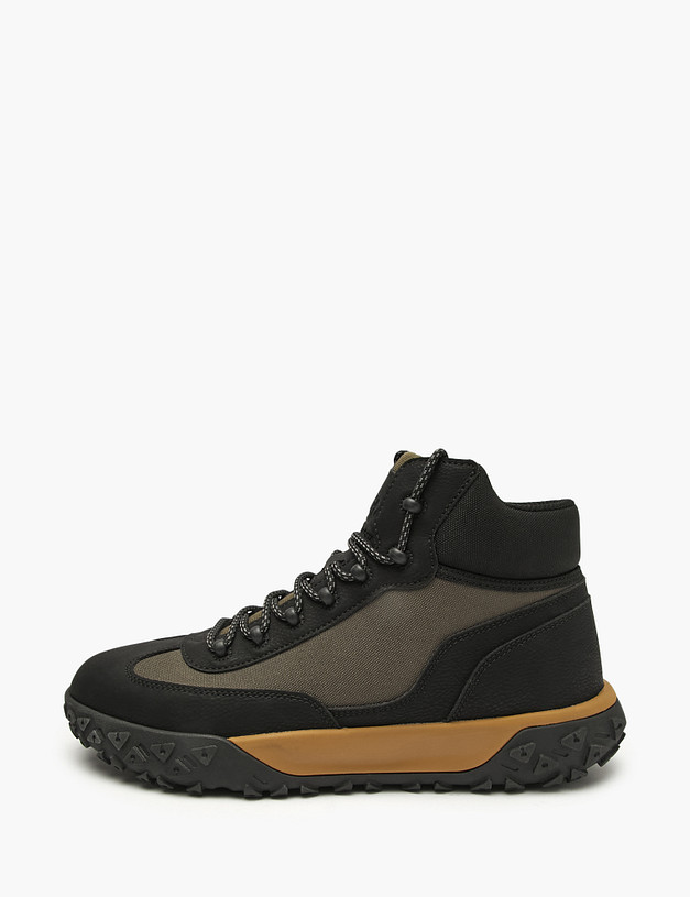 Черные мужские хайкеры MASCOTTE 189-521653-0610 | ракурс 1