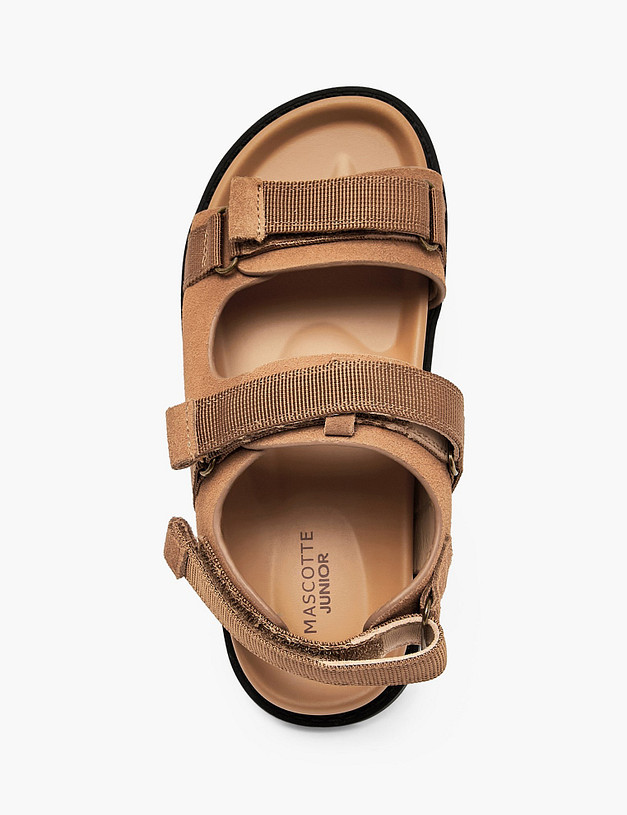 Коричневые детские сандалии MASCOTTE 98-512812-0609 | ракурс 4