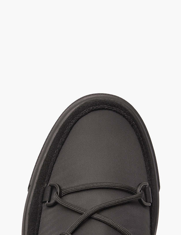 Черные мужские дутые хайтопы MASCOTTE 22-4273933-0202 | ракурс 5