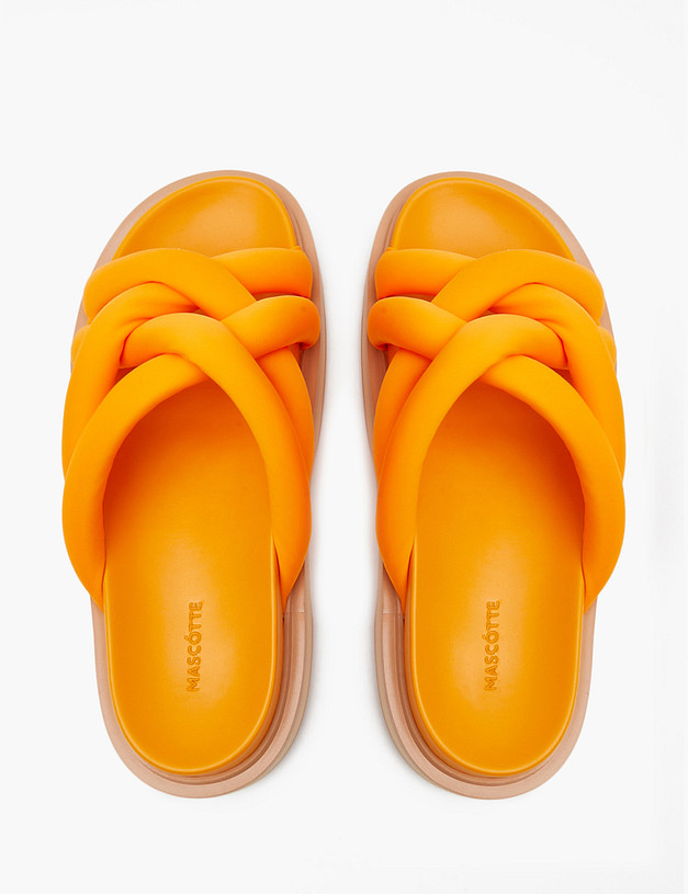 Оранжевые женские сабо MASCOTTE 47-4126823-0213 | ракурс 6