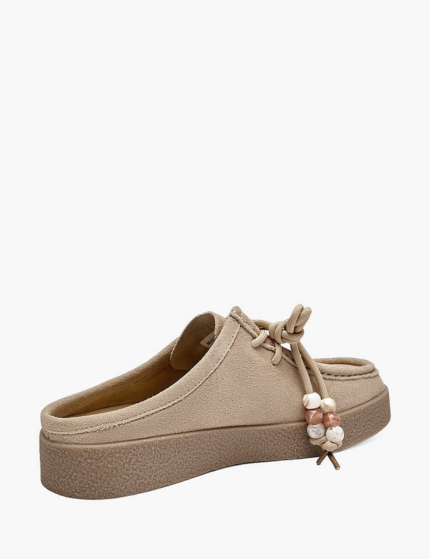 Бежевые женские сабо MASCOTTE 98-611921-0208 | ракурс 3