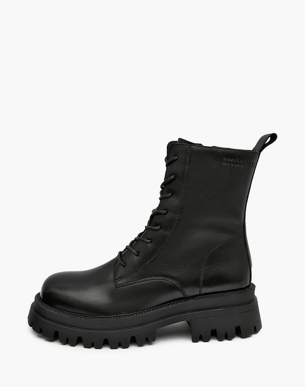 Черные женские зимние ботинки 10990₽