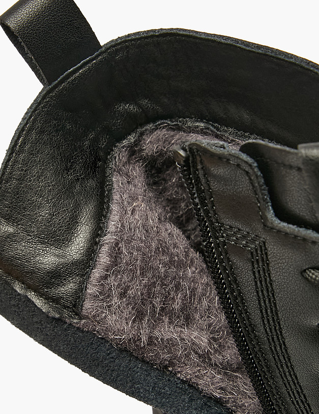 Черные женские зимние ботинки MASCOTTE 98-521451-0602 | ракурс 5