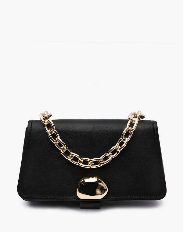 660-2108-602 Сумка женская кож.спилок-и.кожа/и.кожа-текстиль черн, S, Mascotte