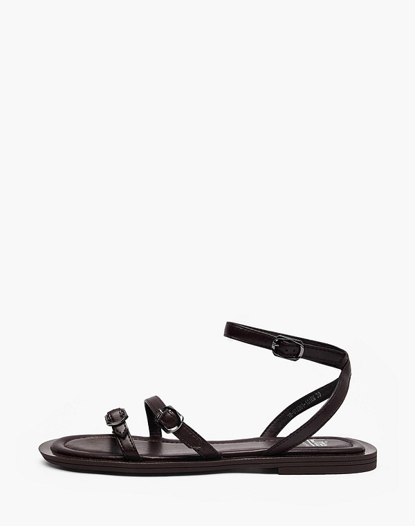 78-612261-1016M Туфли летние женские кож.спилок/и.кожа корич, Lite by Mascotte