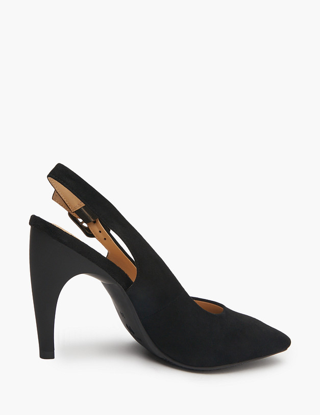 Черные женские босоножки MASCOTTE 175-5163012-3605M | ракурс 3