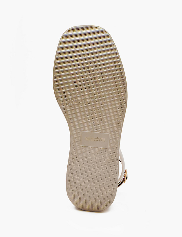 Белые женские сандалии MASCOTTE 126-311562-0601 | ракурс 5
