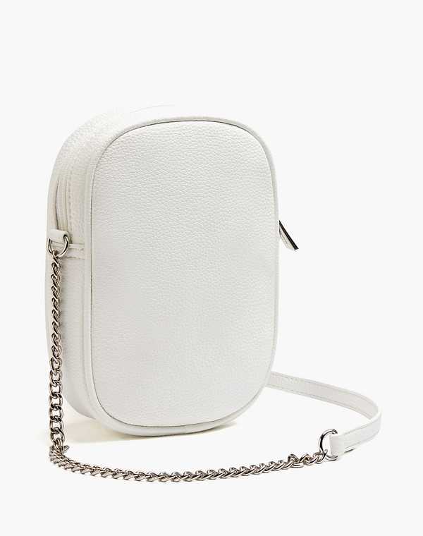 646-6124-601 Сумка женская и.кожа/текстиль бел, S, Mascotte