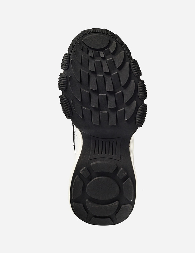 Серебристые женские кроссовки на меху MASCOTTE 234-124631-0116 | ракурс 5