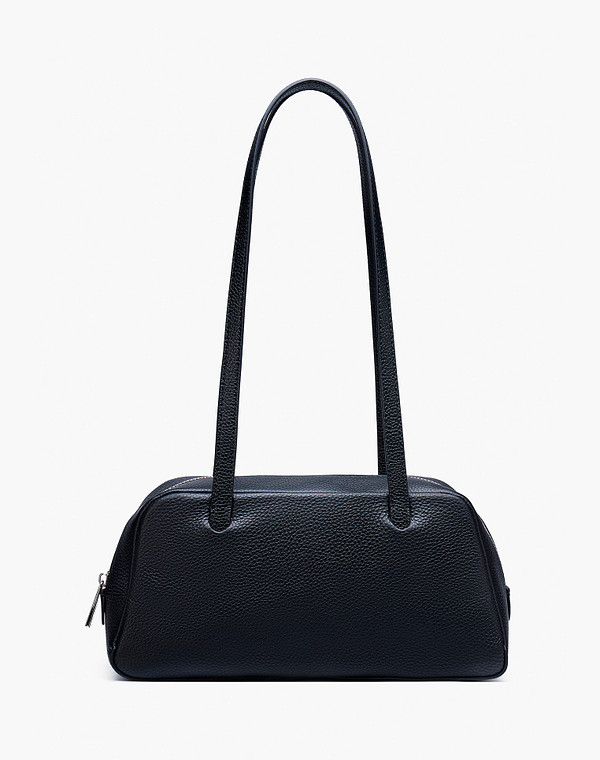 660-4114-102 Сумка женская нат.кожа-и.кожа/текстиль черн, S, Mascotte