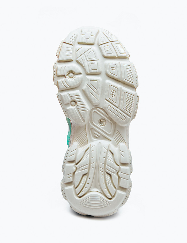 Цветные кроссовки для девочек MASCOTTE 234-413821-0612 | ракурс 8