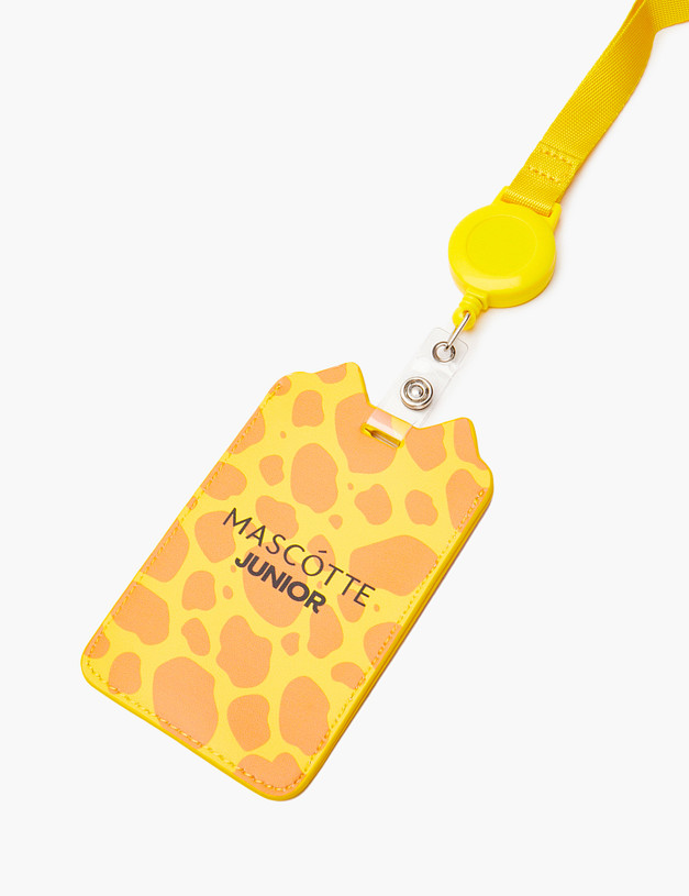 Желтый детский бейдж MASCOTTE 602-4261-7318 | ракурс 2 Желтый детский бейдж MASCOTTE 602-4261-7318 | ракурс 2