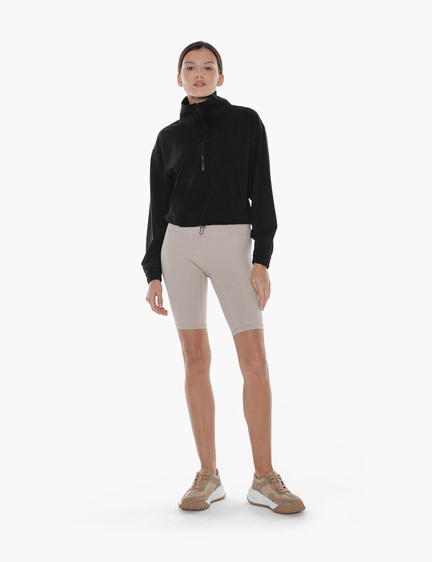 Черная спортивная олимпийка MASCOTTE 234-3189-2402 | ракурс 6