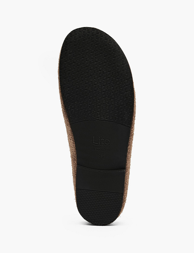 Коричневые женские сабо MASCOTTE 98-610911-0209 | ракурс 5